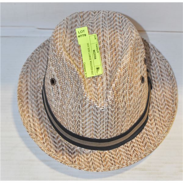 JROCHAV SIZE LARGE WEAVED HAT