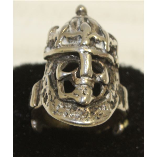 MEN'S RING SILVER/STAINLESS NON MARKING SZ 7.5