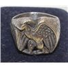 Image 1 : MEN'S RING SILVER-STAINLESS NO MARK SZ 14 EAGLE