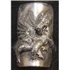 Image 1 : .925 STERLING SILVER DRAGON RING SIZE 8.5