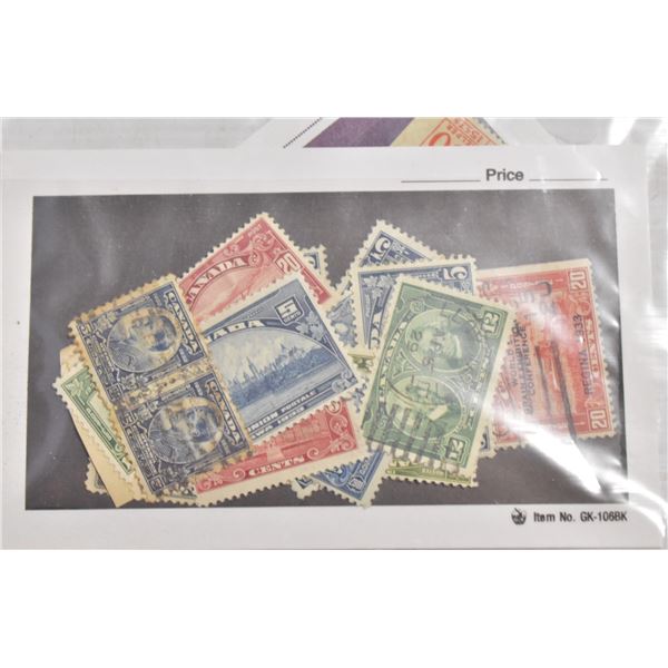 CANADIAN AND WORLD STAMPS, POSTAGE AND OTHER TYPES