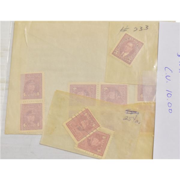 CANADIAN AND WORLD STAMPS, POSTAGE AND OTHER TYPES
