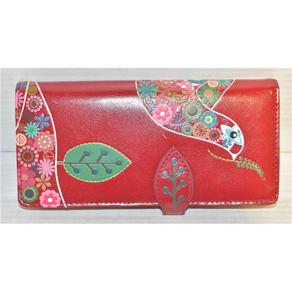 PEACE DOVE DESIGN LARGE LADIES WALLET BY SHAGWEAR