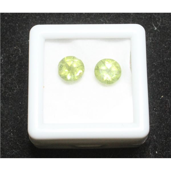 #214-NATURAL GREEN PERIDOT GEMSTONE 3.0CT
