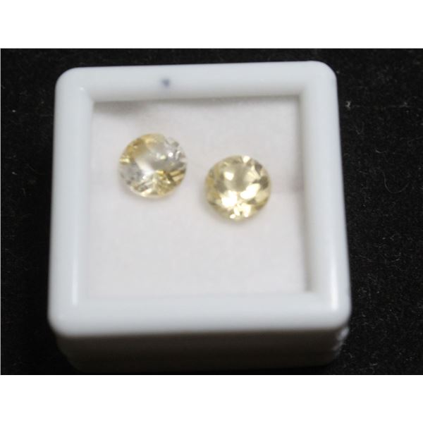 #226-NATURAL LIGHT YELLOW CITRINE GEMSTONE 2.65CT