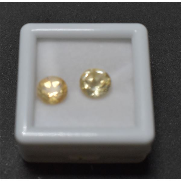 #227-NATURAL LIGHT YELLOW CITRINE GEMSTONE 2.85CT