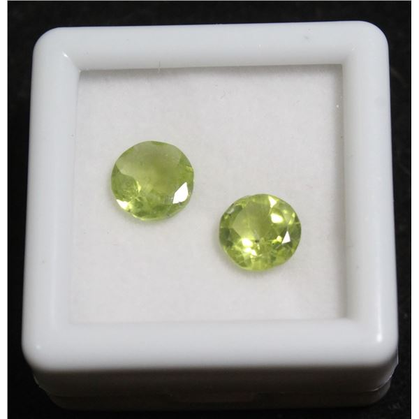 #215-NATURAL GREEN PERIDOT GEMSTONE 2.90CT