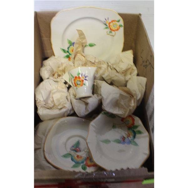 PATTERN ART DECO H&K TUNSTALL TEA SET