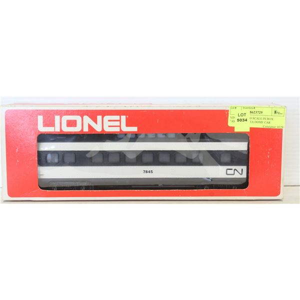 VINT LIONEL O SCALE IN BOX "AMTRAK VISTA DOME CAR