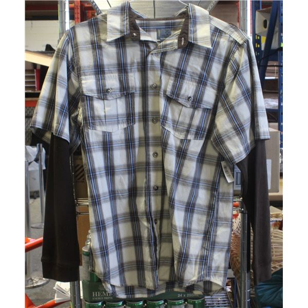 BOYS LONG SLEEVE SHIRT - XL - OLD NAVY - NWT