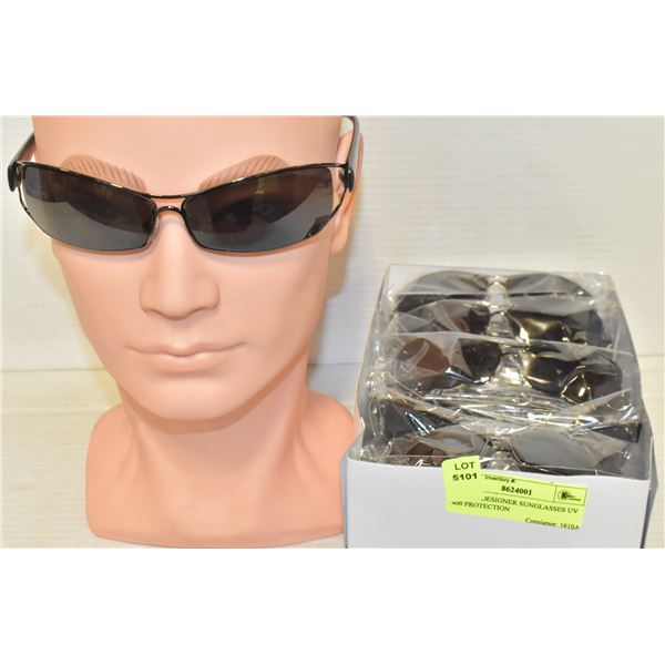 BOX OF DESIGNER SUNGLASSES UV 400 PROTECTION