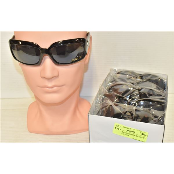BOX OF DESIGNER SUNGLASSES UV 400 PROTECTION