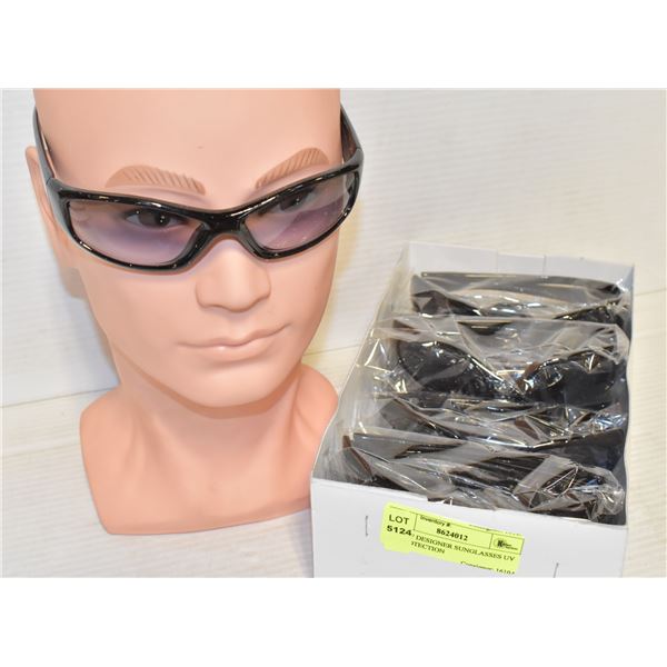 BOX OF DESIGNER SUNGLASSES UV 400 PROTECTION