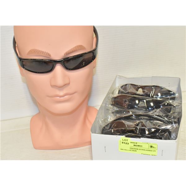 BOX OF DESIGNER SUNGLASSES UV 400 PROTECTION