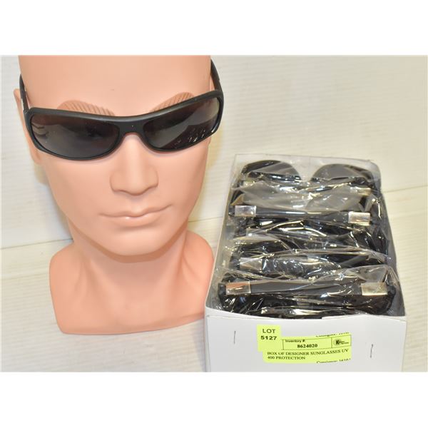 BOX OF DESIGNER SUNGLASSES UV 400 PROTECTION