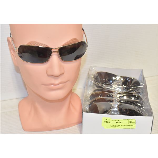 BOX OF DESIGNER SUNGLASSES UV 400 PROTECTION