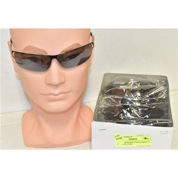 BOX OF DESIGNER SUNGLASSES UV 400 PROTECTION