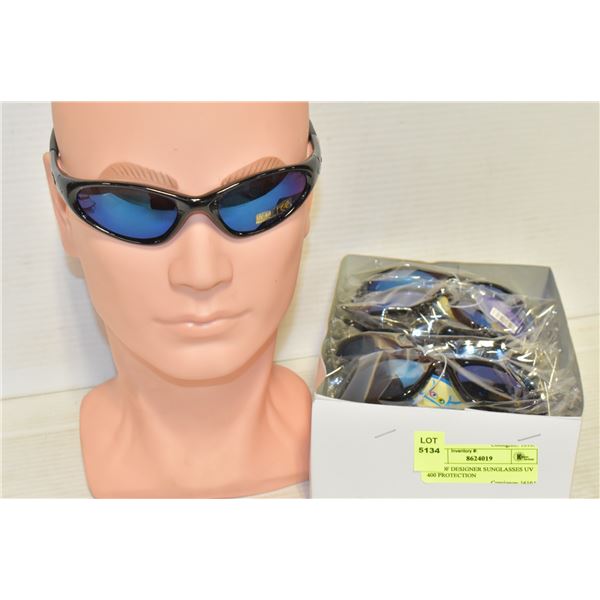 BOX OF DESIGNER SUNGLASSES UV 400 PROTECTION