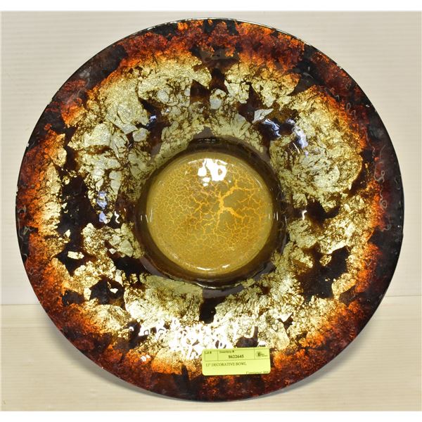 15" DECORATIVE BOWL