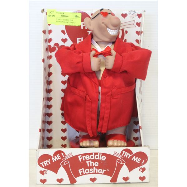 VINTAGE 2002 FREDDIE THE FLASHER SINGING AND DANCI