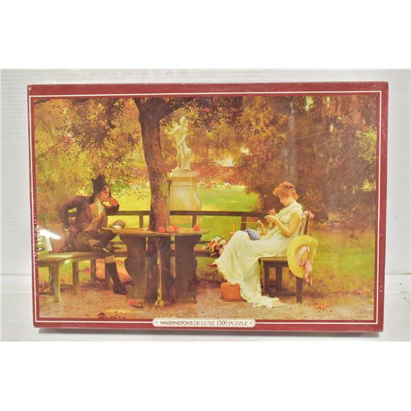 NEW WADDINGTON FINE ART 1500 PIECE PUZZLE, SEALED