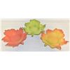 Image 1 : PARTY LITE FALL LEAVES CANDLE HOLDERS SET