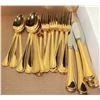 Image 1 : ONEIDA GOLDEN PATRICIAN 20 PC FLATWARE SET