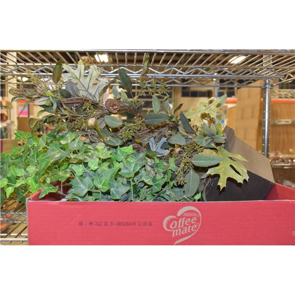 ARTIFICIAL TREE IN SMALL POT, TRAILING PLANT