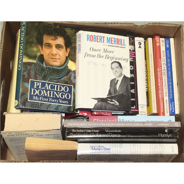 26 OUT OF PRINT CLASSICAL OPERA MUSIC BALLET BOOKS