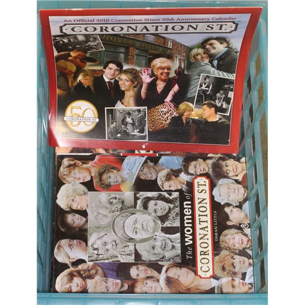 CORONATION STREET COLLECTIBLE BOOKS