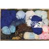 Image 1 : BOX OF KNITTING WOOL / YARN. MANY NEW