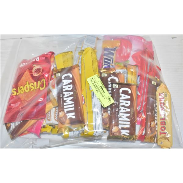 BAG OF ASSORTED CANDY + CHOCOLATE BARS