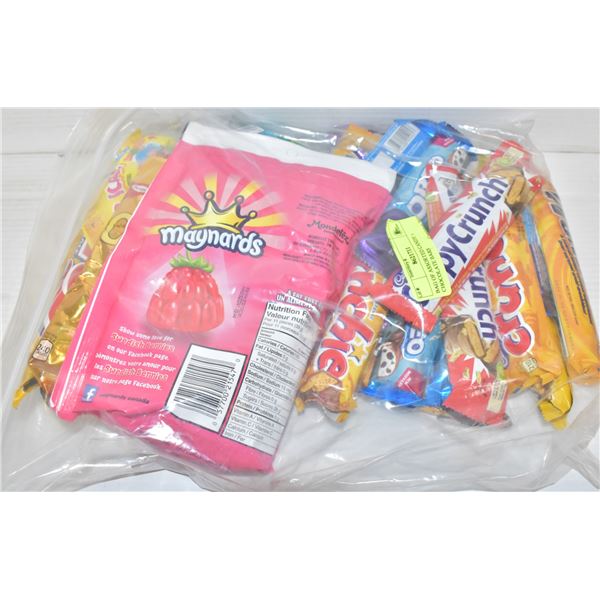BAG OF ASSORTED CANDY + CHOCOLATE BARS