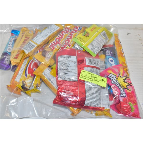BAG OF ASSORTED CANDY + CHOCOLATE BARS