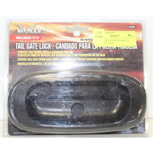 NIB 1997 & UP DODGE DAKOTA TAILGATE LOCK