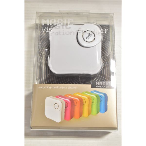 NIB SEALED MAGIC VIBRATION SPEAKER MRSP $39.95