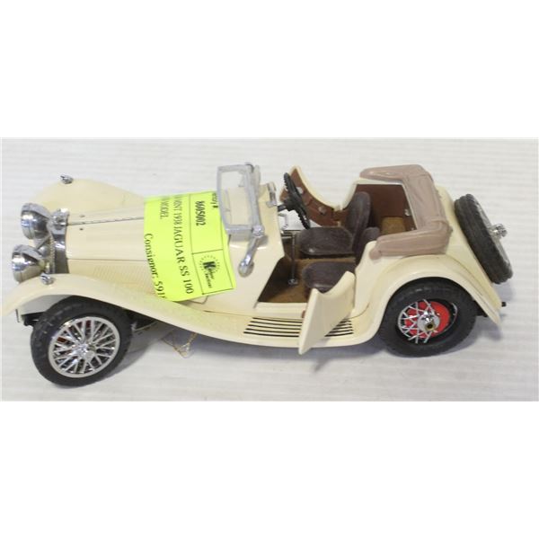 FRANKLIN MINT 1938 JAGUAR SS 100 PRECISION MODEL