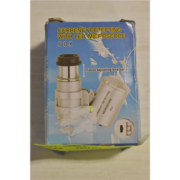 MINI CURRENCY MICROSCOPE WITH LED