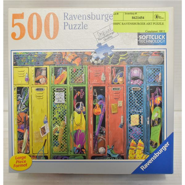 500PC RAVENSBURGER ART PUZZLE