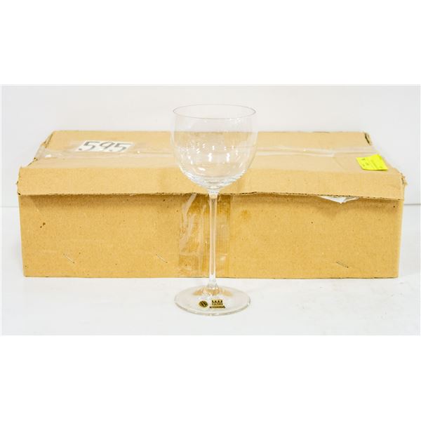 BOX OF NEW WINE/BRANDY STYLE GLASSES