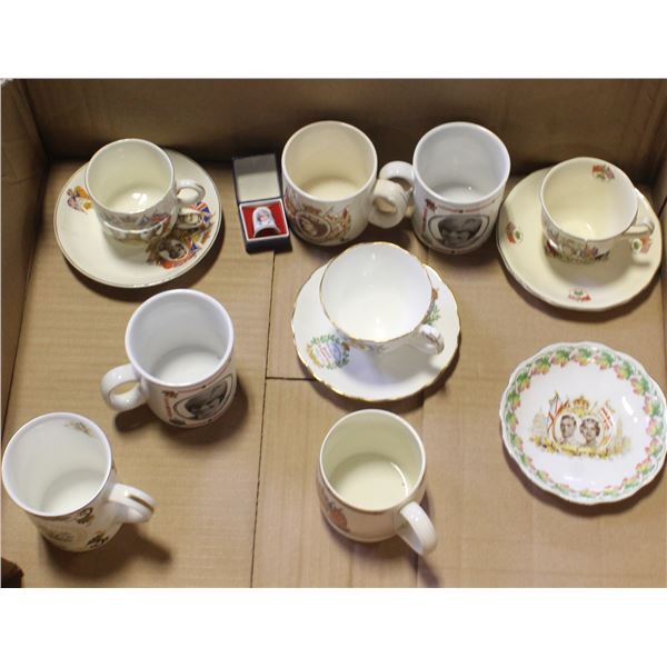 12 PC "ROYALS" COLLECTORS CHINA