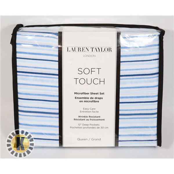 NEW 4PC QUEEN SIZE MICROFIBER SHEET SET