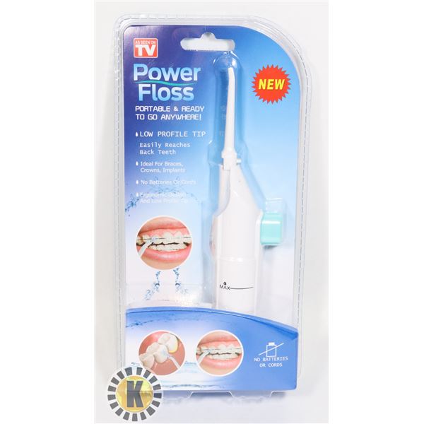 NEW POWER FLOSS WATER FLOSSER