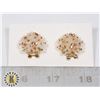Image 1 : NEW FLOWER BOUQUET THEME STUD EARRINGS