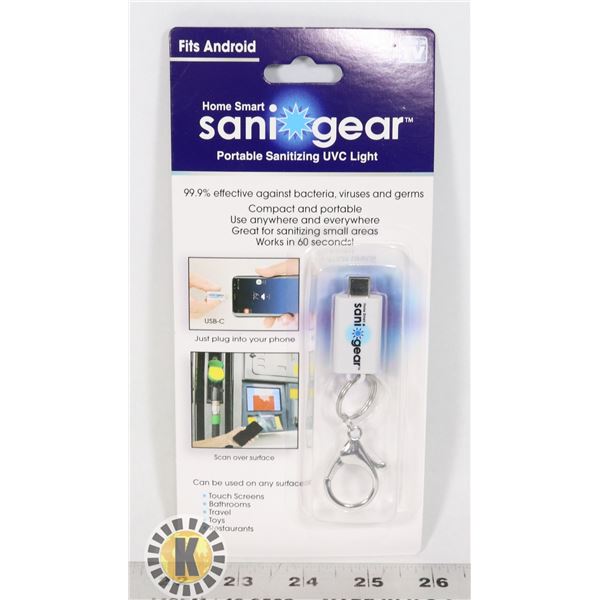NEW PORTABLE SANITIZING UVC LIGHT