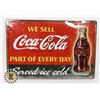 Image 1 : NEW COCA-COLA METAL WALL ART