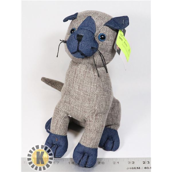 NEW SITTING KITTY DOOR STOPPER