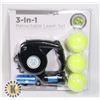 Image 1 : NEW 3-IN-1 RETRACTABLE LEASH SET