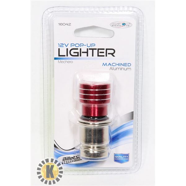 NEW MACHINED ALUMINUM CAR LIGHTER