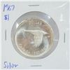 Image 1 : 1867-1967 SILVER CANADA $1 DOLLAR COIN